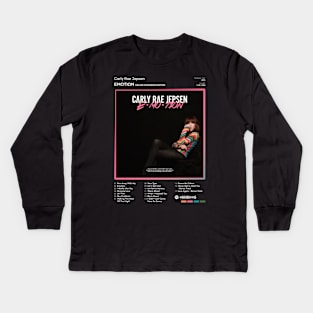 Carly Rae Jepsen - Emotion Tracklist Album Kids Long Sleeve T-Shirt